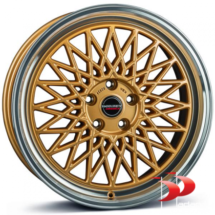 Ratlankiai Borbet 4X100 R17 7,0 ET25 B Gold/lm