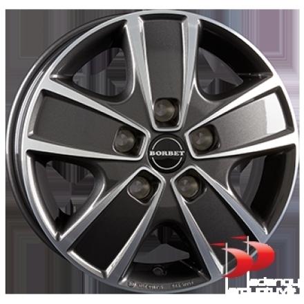 Borbet 5X118 R16 6,0 ET68 CWG GFM Lieti ratlankiai