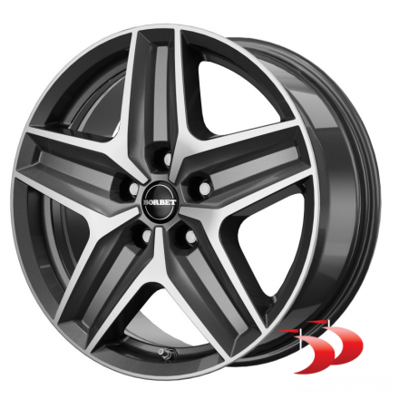 Ratlankiai Borbet 5X130 R18 7,5 ET53 CWZ GFM