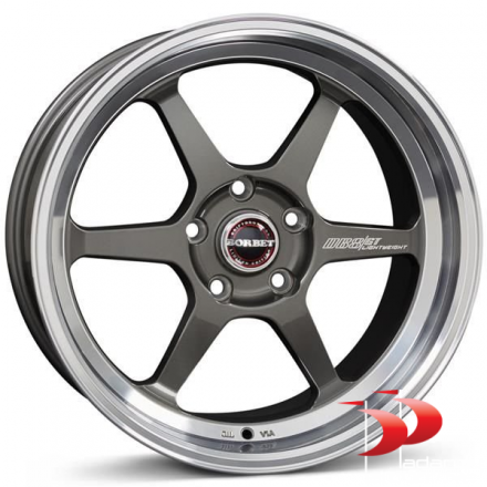 Ratlankiai Borbet 5X120 R18 8,5 ET40 DB8GT G/LM