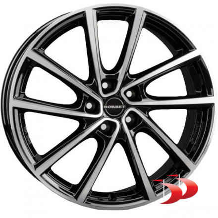 Ratlankiai Borbet 5X108 R19 7,0 ET38 V BFM