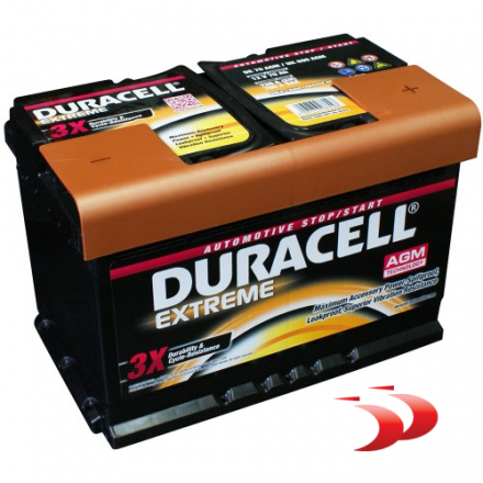 Akmumuliatoriai Duracel Extreme DE70 Duracell DE70 70 AH 720 EN