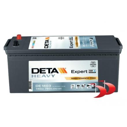 Akmumuliatoriai Exide Deta expert DE1403 140 AH 140 EN