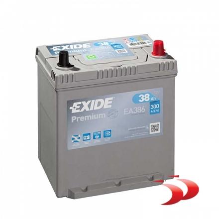 Akmumuliatoriai Exide Premium EA386 38 AH 300 EN