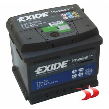 Exide Premium EA472 47 AH 450 EN Akumuliatoriai