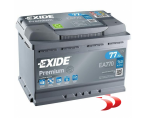 Akumuliatoriai Exide Premium EA770 77 AH 760 EN