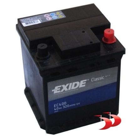 Akmumuliatoriai Exide Classic EC400 40 AH 320 EN