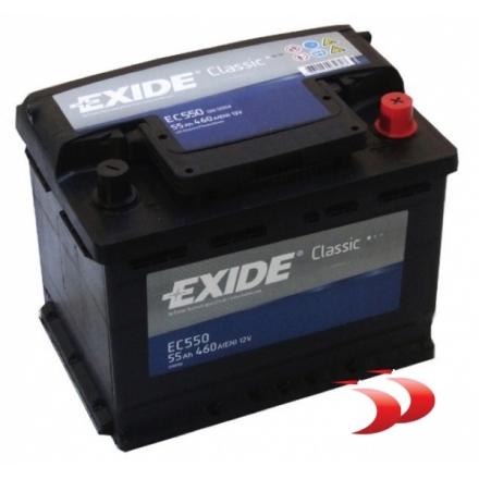 Exide Classic EC550 55 AH 460 EN Akumuliatoriai