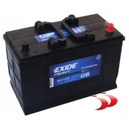 Akmumuliatoriai Exide Heavy EG1102 110 AH 750 EN