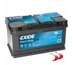 Exide Start-stop efb EL752 75 AH 730 EN