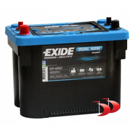 Exide Marine EP450 50 AH 750 EN