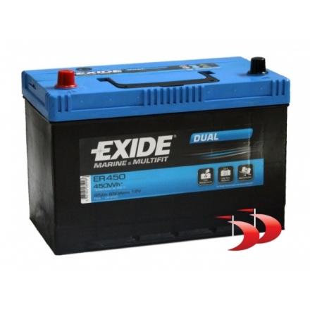 Exide Dual ER450 95 AH 650 EN