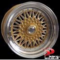 Forzza 4X100 R15 8,0 ET20 Malm Gold/lm