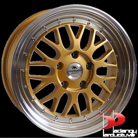 Ratlankiai Forzza 5X120 R17 7,5 ET42 Spot Gold