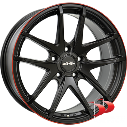 Ratlankiai Inter Action 4X100 R15 7,0 ET38 RED HOT BM