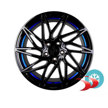 Keskin 5X112 R18 8,0 ET45 KT20 B/blueli Lieti ratlankiai