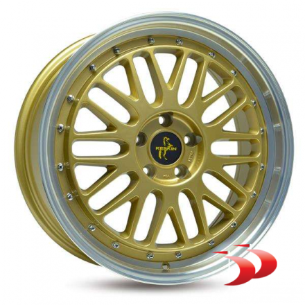 Ratlankiai Keskin 5X112 R18 8,0 ET45 KT22 Gold/lm