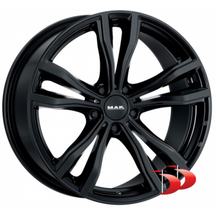 Ratlankiai MAK 5X112 R21 10,5 ET43 X-mode (MAX Load 1020 KG) Made IN Italy Gloss Black NEW B