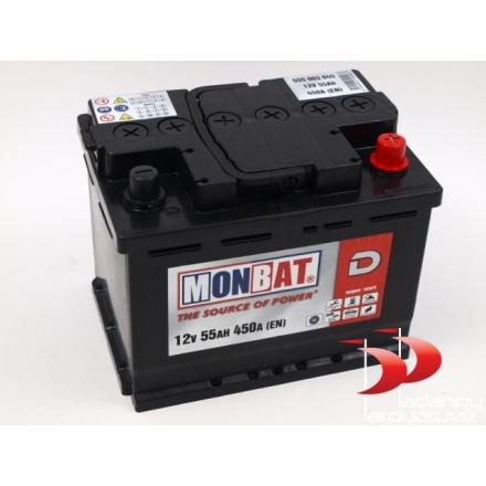 Akmumuliatoriai Monbat Dynamic Monbat 55 AH 480 EN