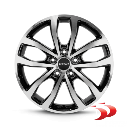 Ratlankiai Oxxo 5X112 R17 7,0 ET51 Hyperion Polished (OX11) BFM