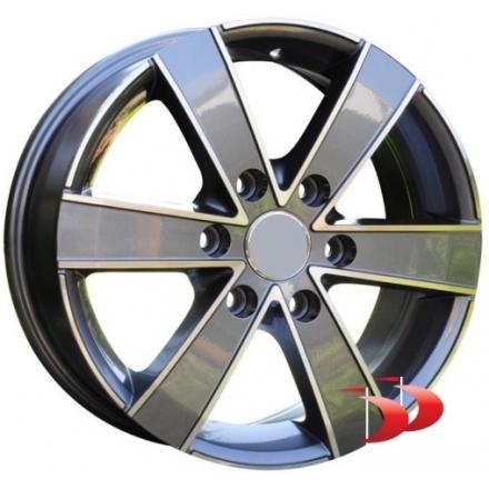 Ratlankiai Proracing 6X130 R16 7,0 ET60 PROBK474 GFM