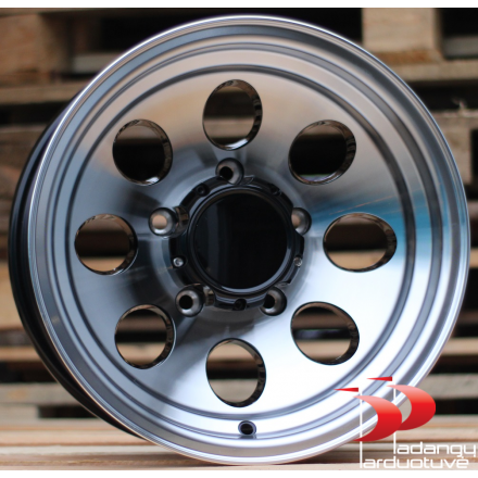 Ratlankiai Proracing 5X139,7 R15 8,0 ET-27 XF171 BFM