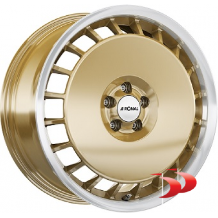 Ratlankiai Ronal 5X100 R16 7,5 ET38 R50 Aero Goldfm