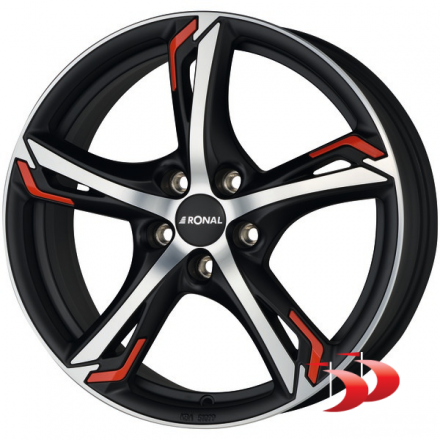 Ratlankiai Ronal 5X114,3 R18 7,5 ET50 R62-RED BFM