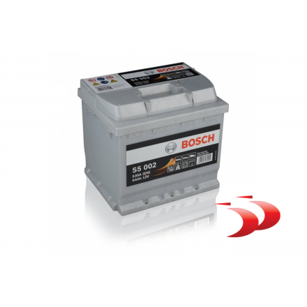 Bosch S5 S5002 54 AH 530 EN Akumuliatoriai