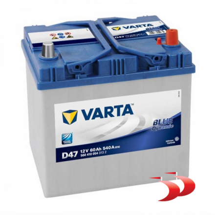 Varta Blue D47 60 AH 540 EN Akumuliatoriai