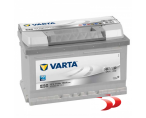 Akumuliatoriai Varta Silver E38 74 AH 750 EN