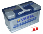 Akumuliatoriai Varta Blue F17 80 AH 740 EN