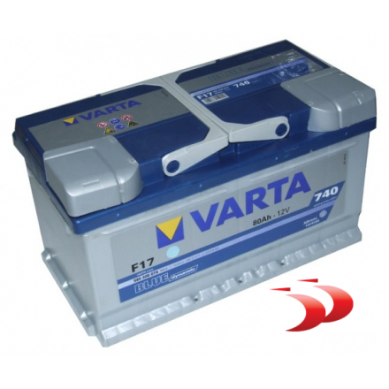 Varta Blue F17 80 AH 740 EN