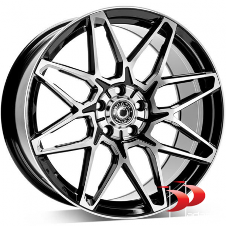 Wrath Wheels 5X120 R18 9,0 ET40 WF-6 BFM Lieti ratlankiai